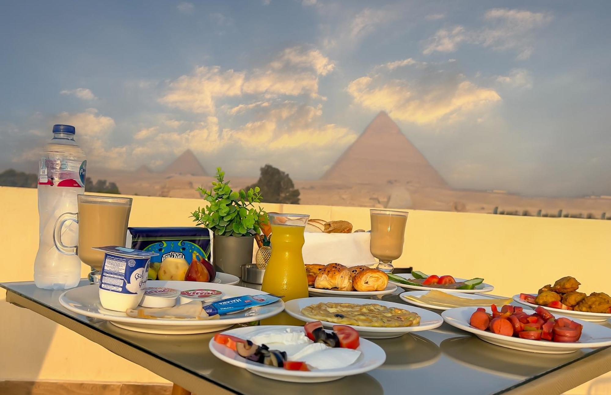 Pyramids Glory Inn Kafret el-Gabal Exterior foto